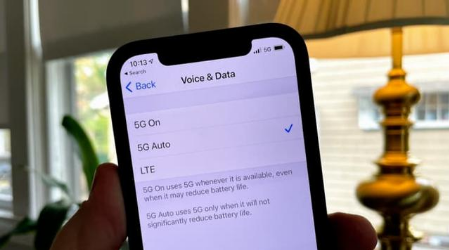 和田市苹果手机维修分享iPhone 12如何打开或关闭5G网络 